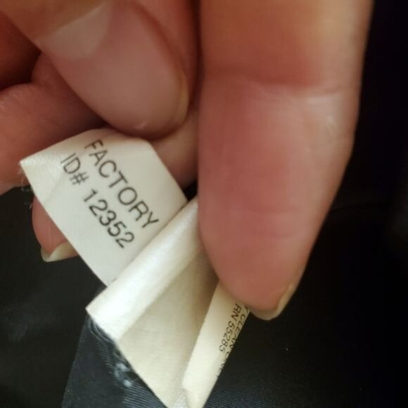 Express Design Studio womens Black Blazer Sz 6 small embroidered 2 buttons fair - Picture 6 of 15